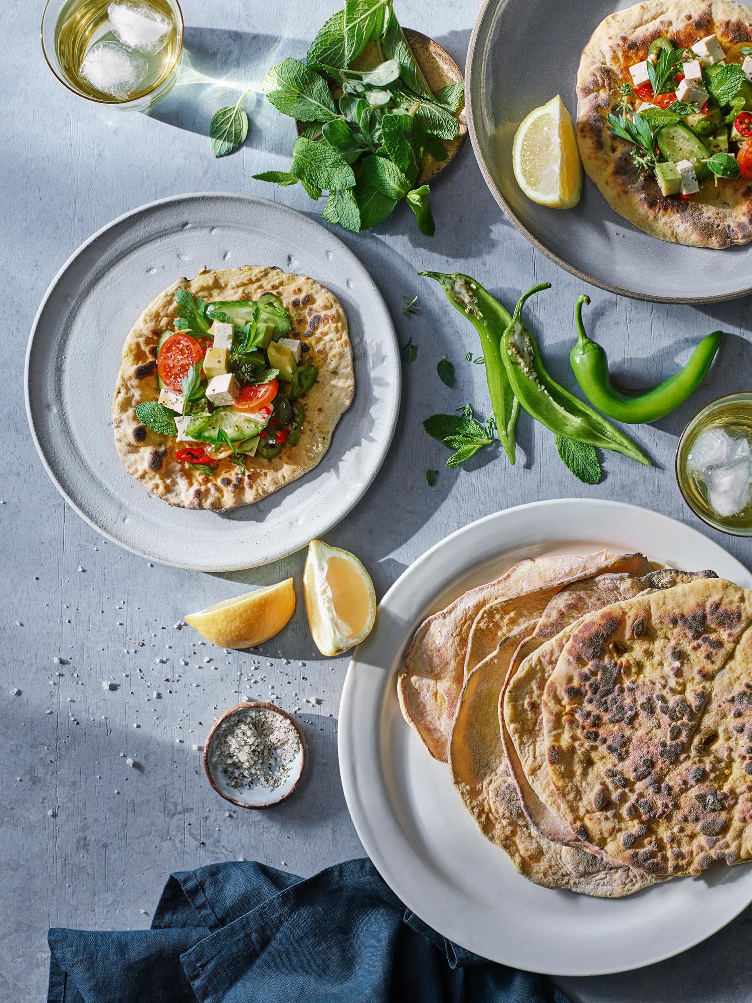 טורטיה עם ירקות וטופו צילום דן פרץ